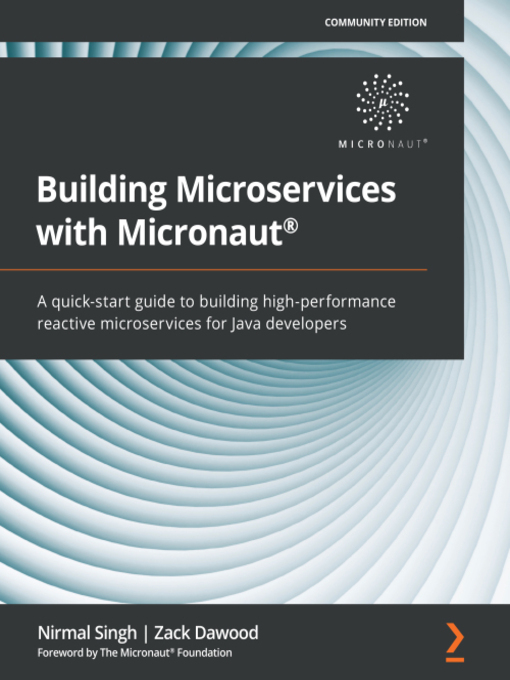 Cover image for Building Microservices with Micronaut®